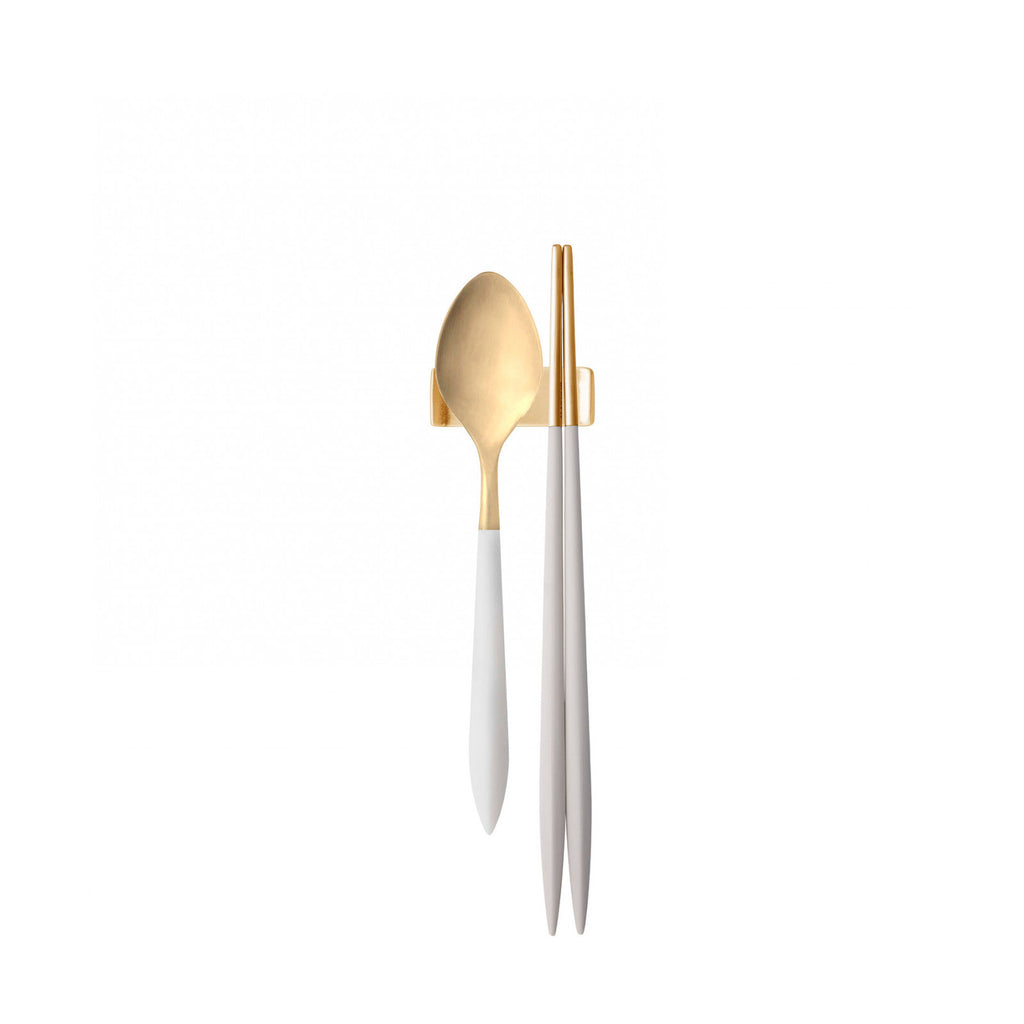 CASA BUGATTI--ARES GOLD ASIAN FOOD SET3