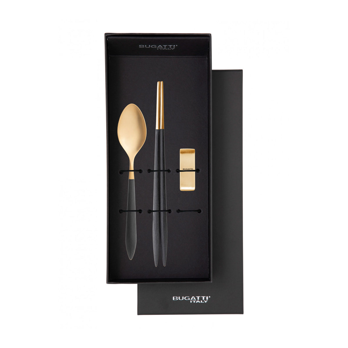 CASA BUGATTI--ARES GOLD ASIAN FOOD SET3