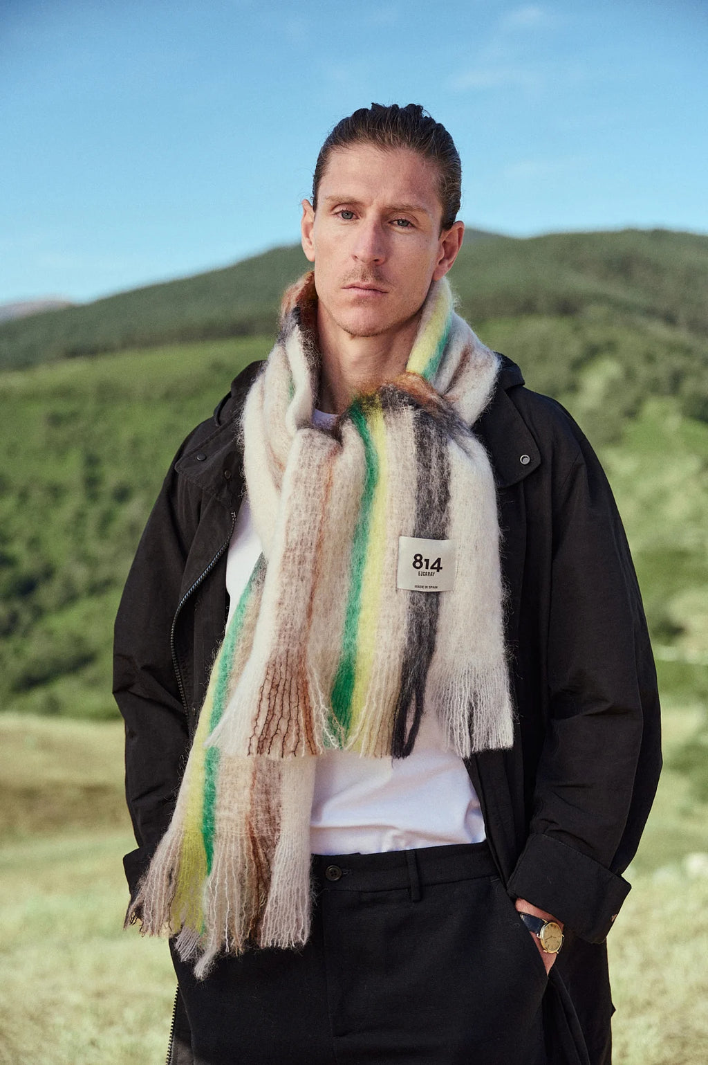 814 EZCARAY Tartán Scarf