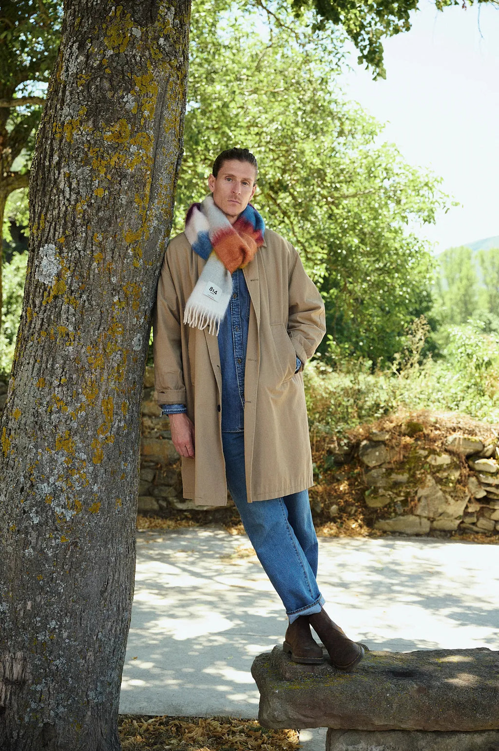 814 Ezcaray-- Foulard Matisse scraf