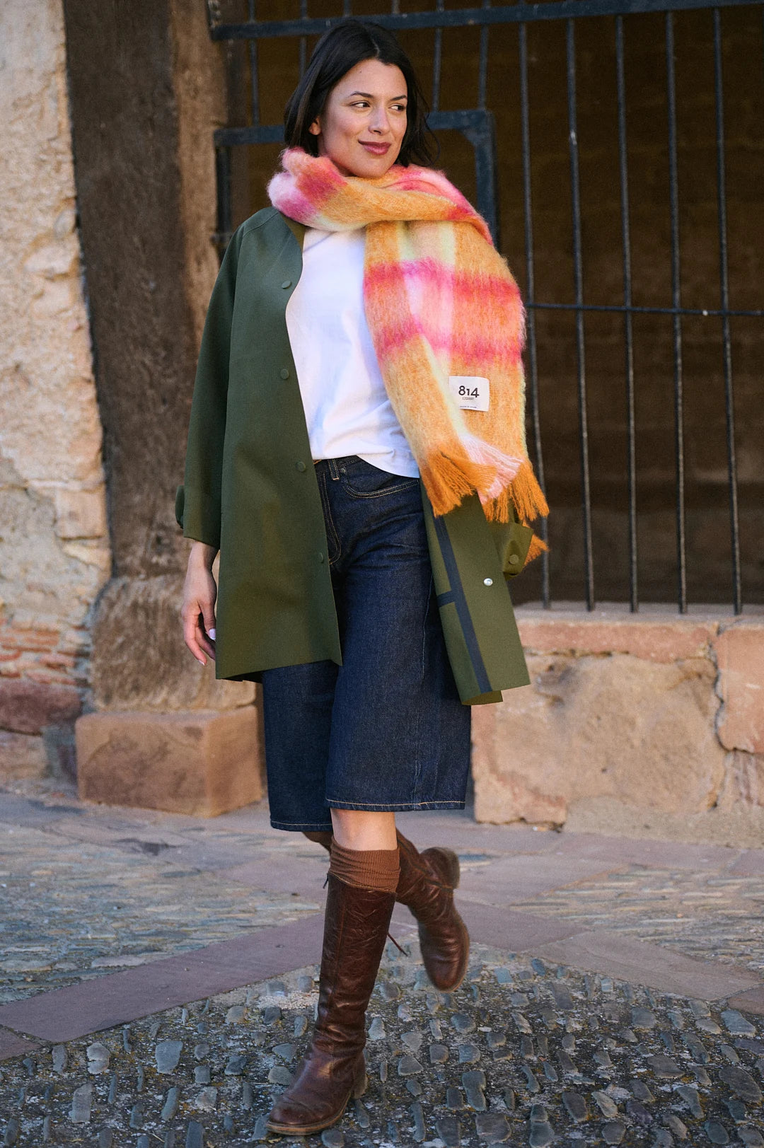 814 EZCARAY Tartán Scarf