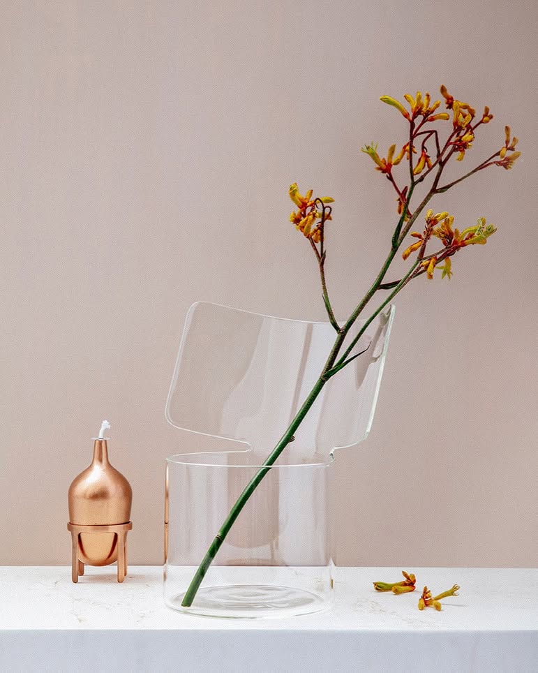 PAOLA C. Riflessi Vase - short/high