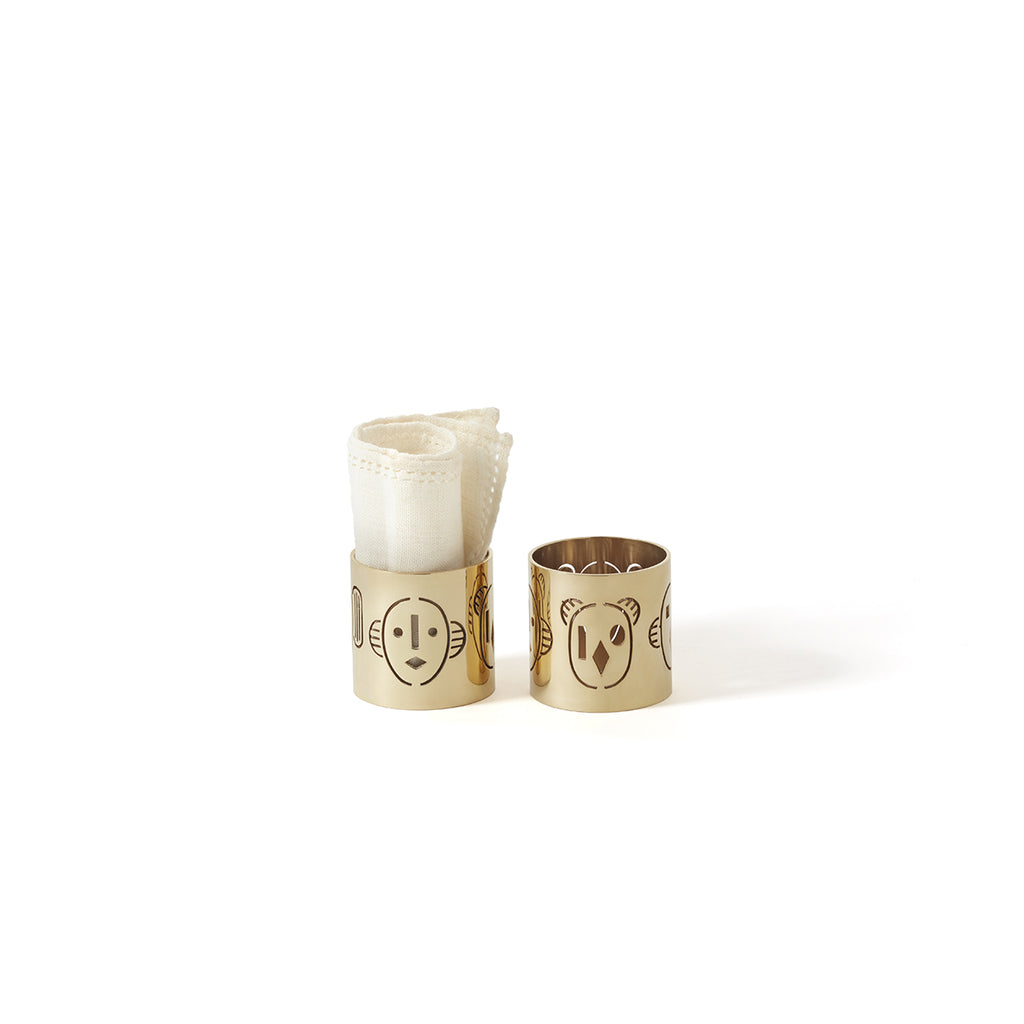 JAIME HAYON X PAOLA C. Maski Set of 2 napkin rings