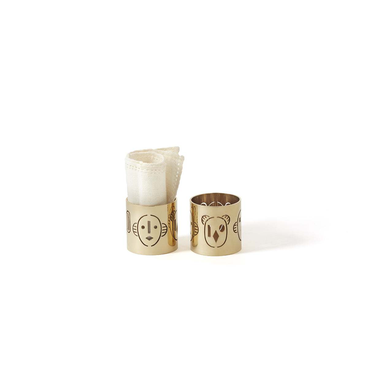JAIME HAYON X PAOLA C. Maski Set of 2 napkin rings