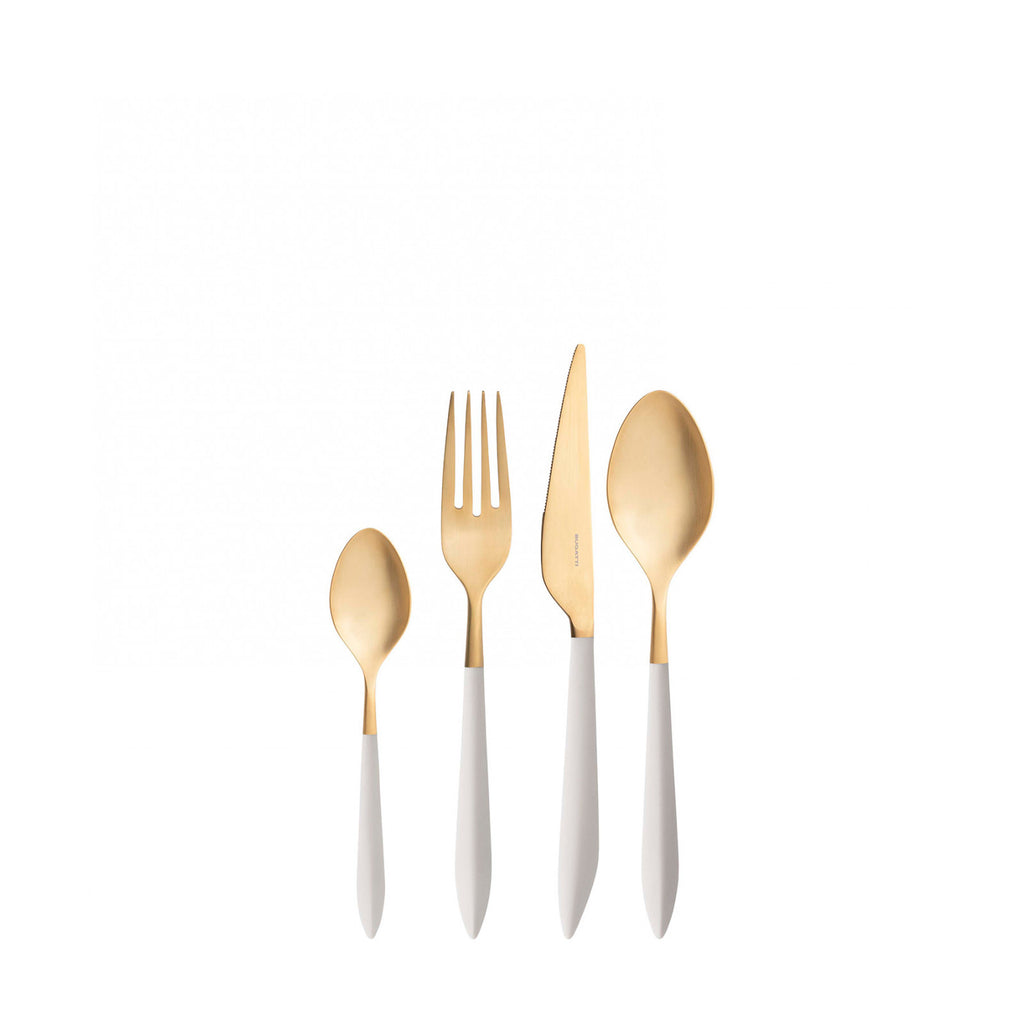 CASA BUGATTI--ARES GOLD CUTELY SET4