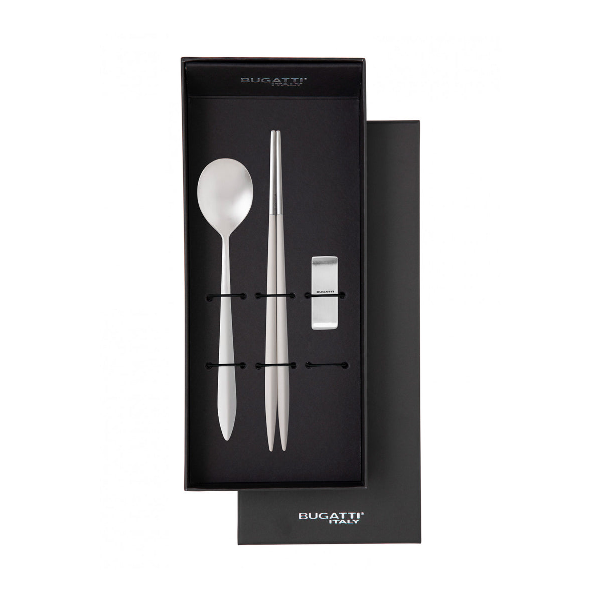 CASA BUGATTI--ARES ASIAN FOOD SET3 Stainless steel